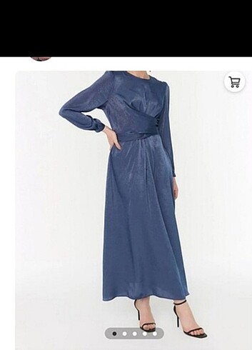 Trendyol modest uzun elbise