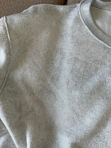 m Beden Metalik sweatshirt