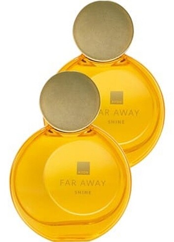 AVON FAR AWAY SHINE BAYAN PARFÜM 2 ADET