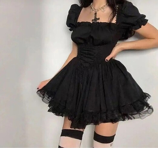 Lolita Gothic Elbise