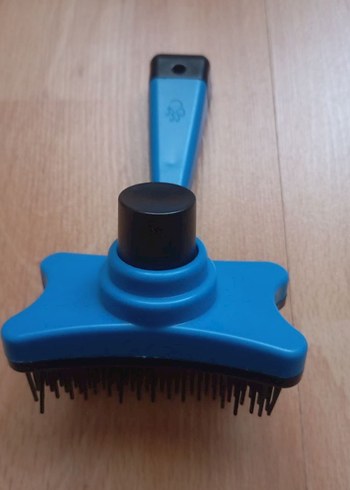 Mavi Kedi Tüy Toplama Fırçası - Görsel 2