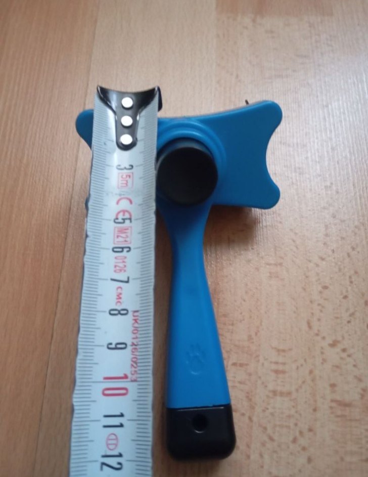 Mavi Kedi Tüy Toplama Fırçası - Görsel 4