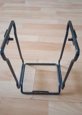 Siyah Metal Jack Daniel's Ayakta Platform