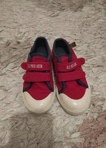 U.S. Polo Assn. Erkek Çocuk Kırmızı Spor Ayakkabı