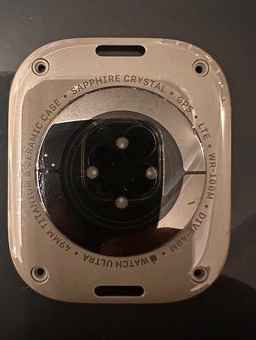 Apple watch ultra arka kasa