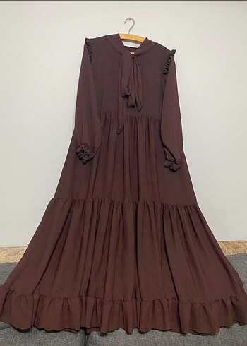 Ayrobin kumaş elbise - Görsel 3