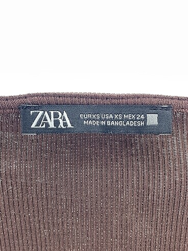 xs Beden kahverengi Renk Zara Kazak / Triko %70 İndirimli.