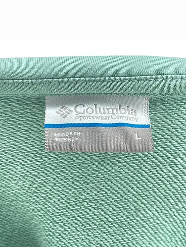 l Beden yeşil Renk Columbia Sweatshirt %70 İndirimli.