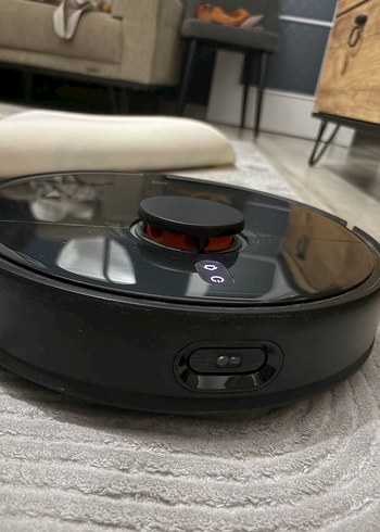 Siyah Akıllı Robot Süpürge Xiaomi Vacuum Mop2 Ultra
