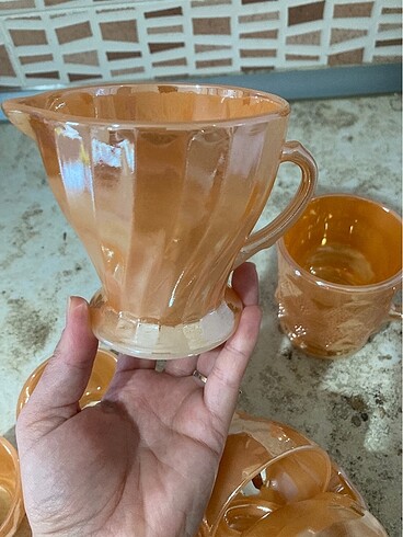 Fincan takımı- Sütlük- Şekerlik - Görsel 4