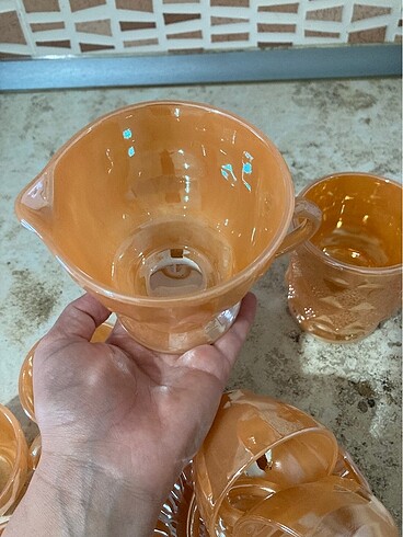 Fincan takımı- Sütlük- Şekerlik - Görsel 5