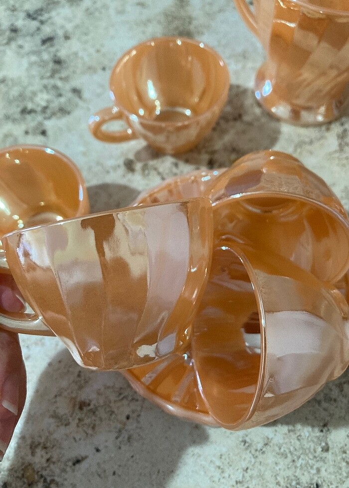 Fincan takımı- Sütlük- Şekerlik - Görsel 2