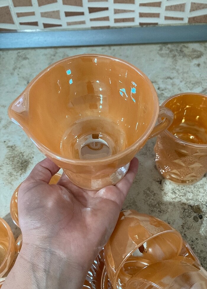 Fincan takımı- Sütlük- Şekerlik - Görsel 5