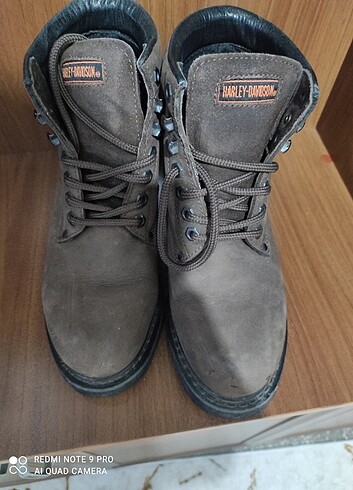 38 Beden kahverengi Renk Harley Davidson Bot