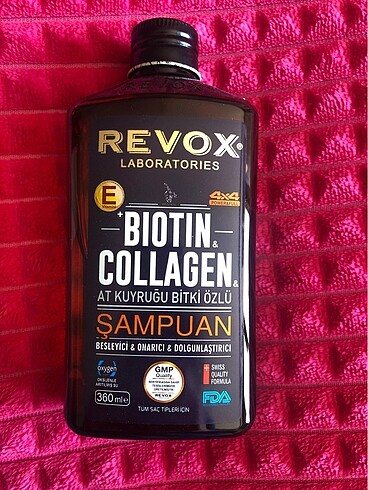 REVOX Biotin collagen şampuan