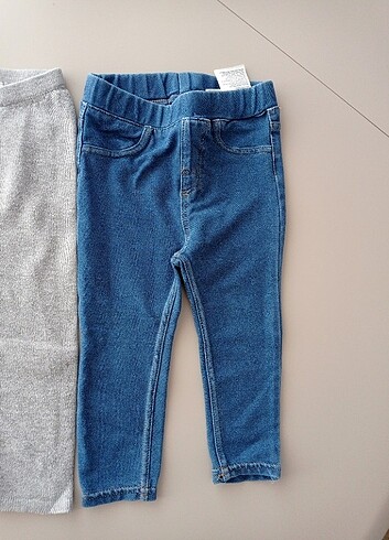 1 Yaş Beden gri Renk H&M pantolon 