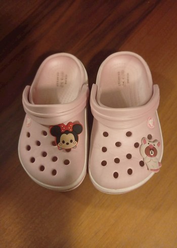 Crocs Cross Kız Çocuk Pembe Terlik