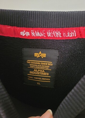xl Beden ORJİNAL ALPHA SWEAT