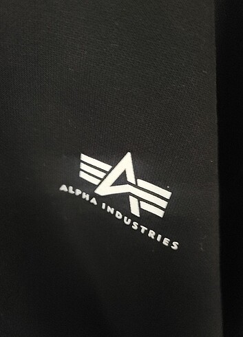 xl Beden siyah Renk ORJİNAL ALPHA SWEAT