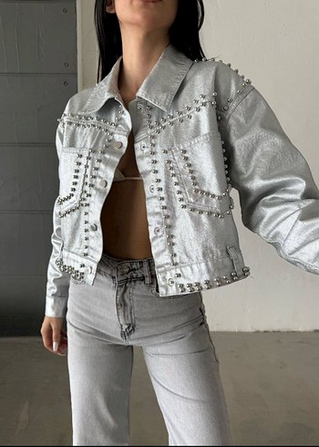 38 Beden ÇITÇITLI ZIMBALI METAL CEKET