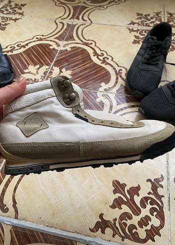 Unisex Beyaz Gri The North Face Spor Bot - Görsel 2