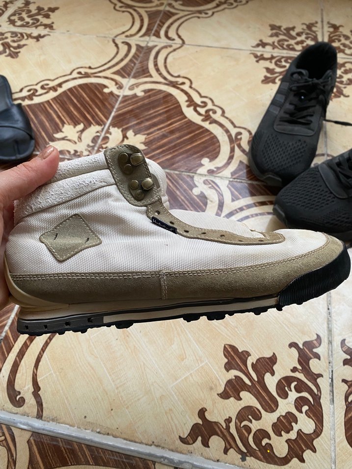 Unisex Beyaz Gri The North Face Spor Bot - Görsel 2