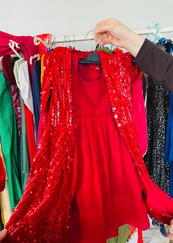 Kız çocuğu yöreseli alttan kalın dikişli - Görsel 5