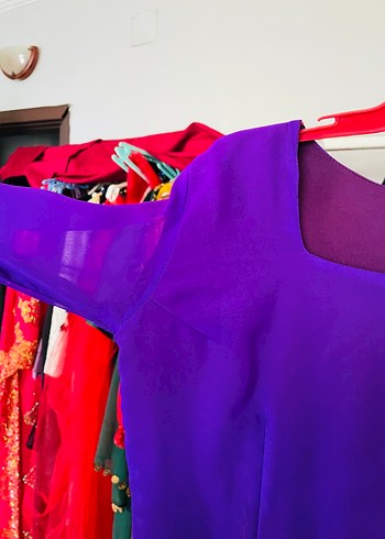 Mor renkli pileli botani yöresel - Görsel 3