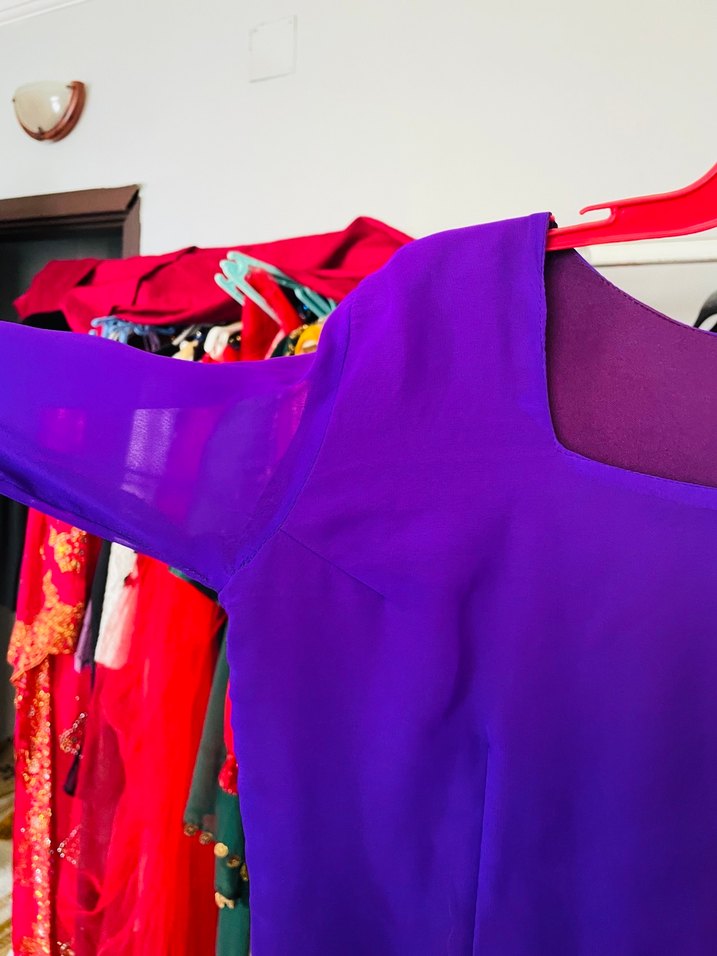 Mor renkli pileli botani yöresel - Görsel 3