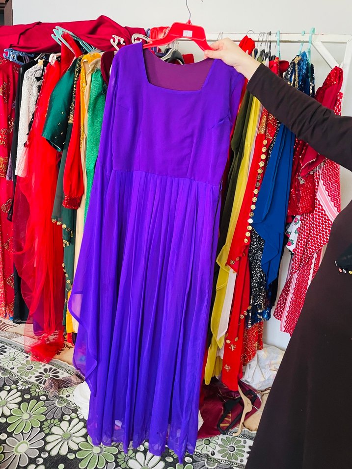 Mor renkli pileli botani yöresel - Görsel 4