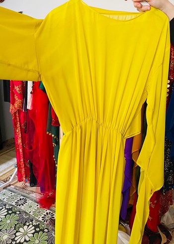 Sarı Kadın Uzun botani lastikli - Görsel 2