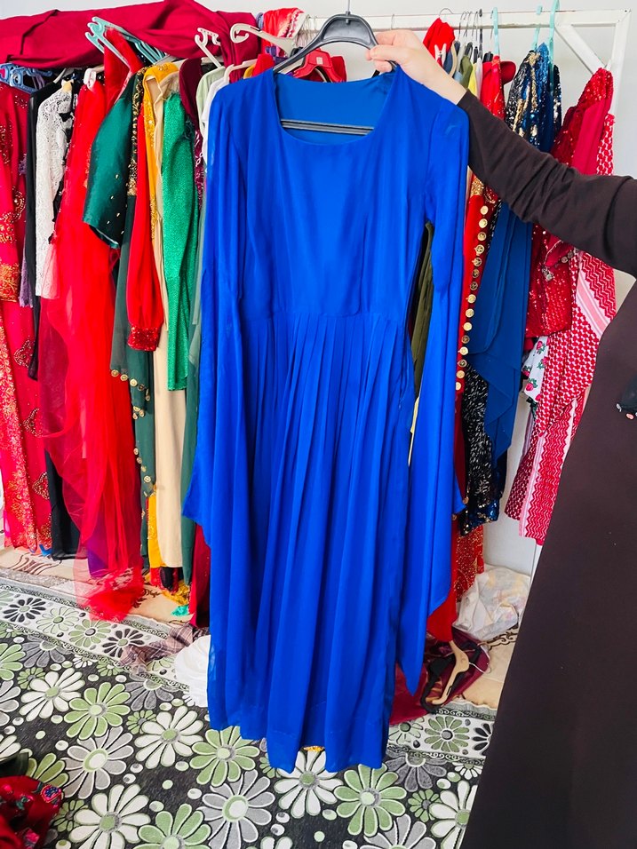 Mavi pileli botani 38 40 bedene uyumlu - Görsel 3