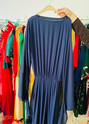 Lacivert botani yöresel standart bedendir beli lastikli - Görsel 3