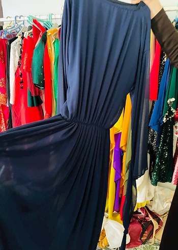 Lacivert botani yöresel standart bedendir beli lastikli - Görsel 2