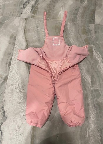 Pembe Bebek-Kız Kayak Tulumu - Görsel 3