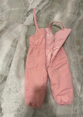 Pembe Bebek-Kız Kayak Tulumu - Görsel 2