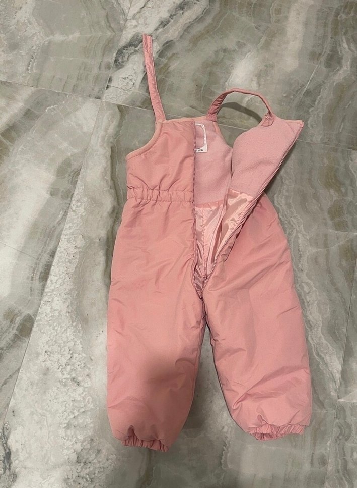 Pembe Bebek-Kız Kayak Tulumu - Görsel 2