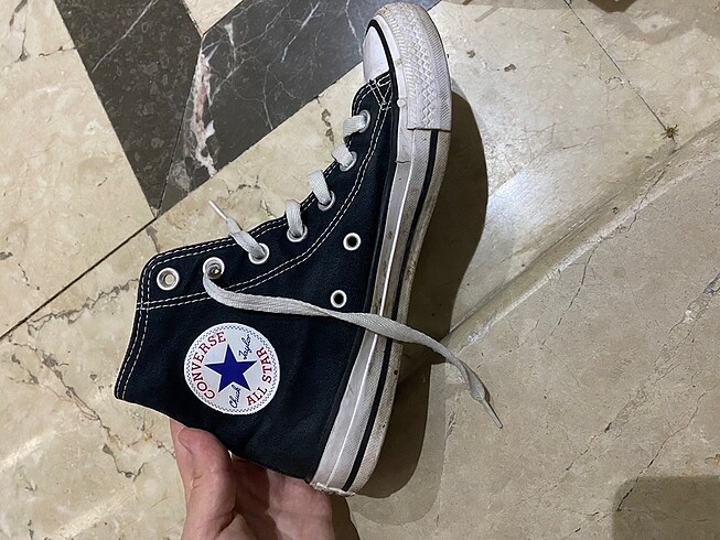 Converse siyah orijinal converse 38 numara