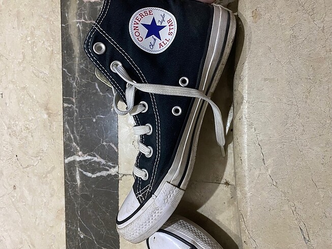 38 Beden siyah orijinal converse 38 numara
