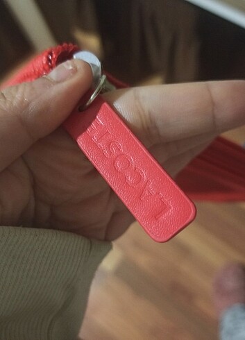Lacoste Sıfır LACOSTE Çanta Kırmızı