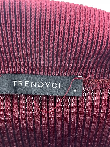 s Beden bordo Renk Trendyol & Milla Mini Etek %70 İndirimli.