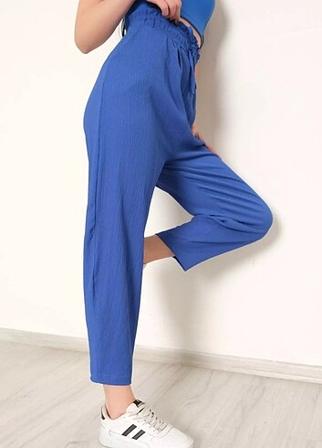 Salaş yüksek bel pantolon  - Görsel 5