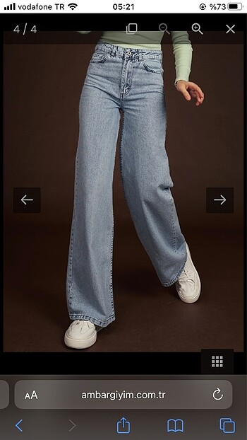 Ambar wide leg jean