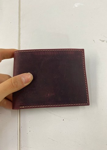 Hakiki deri  Minimalist Erkek Cüzdanı - Görsel 12