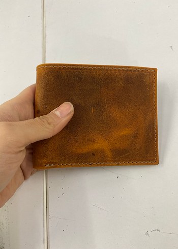 Hakiki deri  Minimalist Erkek Cüzdanı - Görsel 11