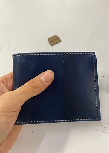 Hakiki deri  Minimalist Erkek Cüzdanı - Görsel 6