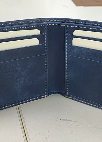 Hakiki deri  Minimalist Erkek Cüzdanı - Görsel 16