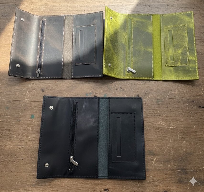 Deri Fermuarlı Tütünlük sigara kılıfı - Görsel 2