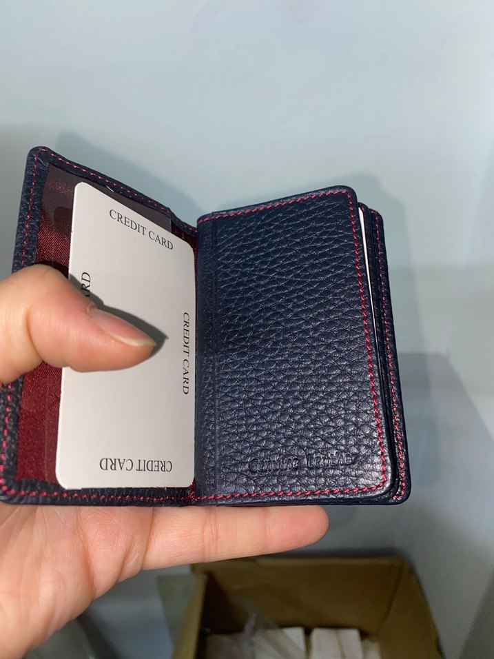 Siyah Minimalist Erkek Cüzdanı - Görsel 2