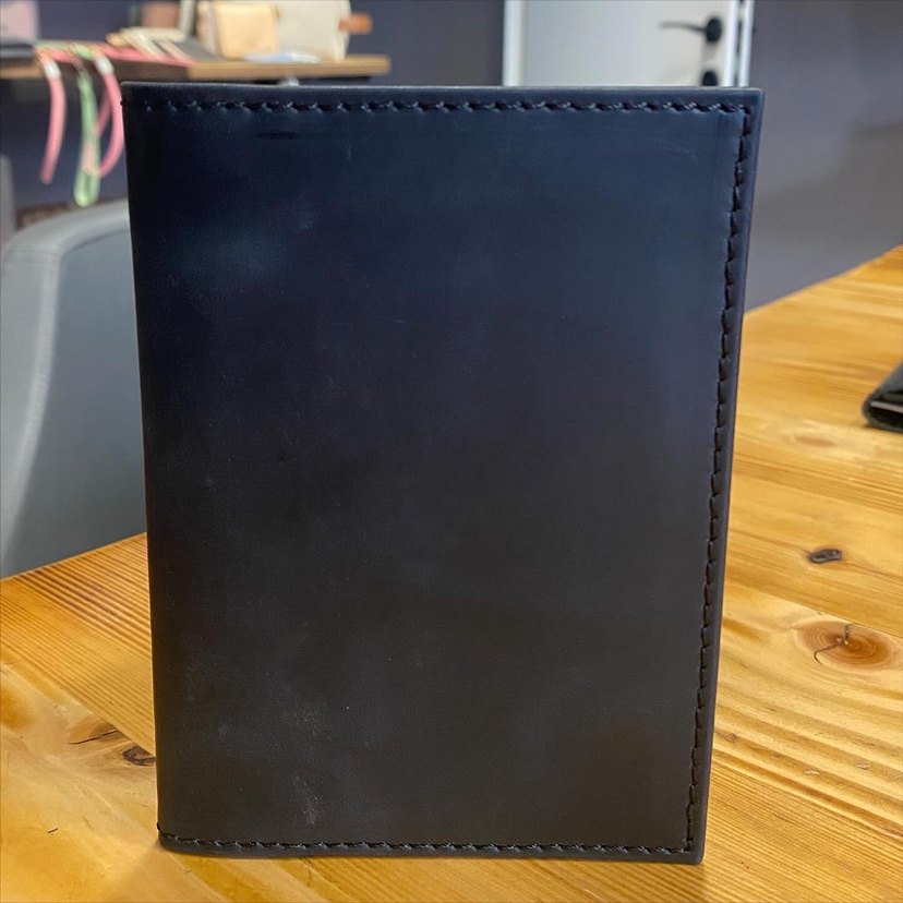 Crazy deri Klasik Çok Renkli pasaportluk - Görsel 3